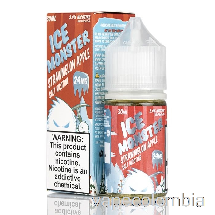 Vape Kit Completo Ice Melón Manzana - Sales Ice Monster - 30ml 24mg
